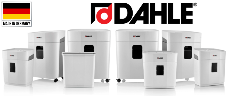 DAHLE Paper Shredding Machines Range Banner