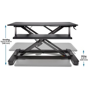 Buy kensington smartfit sit stand workstation online in Australia
