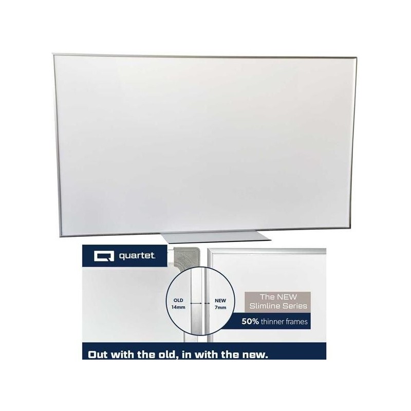 Buy quartet penrite 1200x900mm - slimline premium whiteboard online in Australia