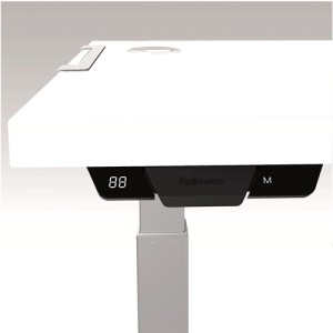 Buy fellowes levado height adjustable desk white - 1600mm online in Australia
