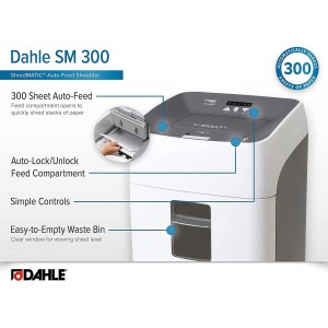 Buy dahle shredmatic 300 auto-feed paper shredder online in Australia