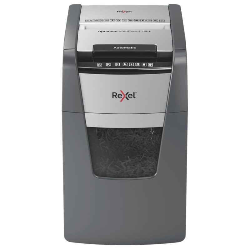 REXEL 150X Optimum Autofeed Shredder Cross Cut REXEL 150X Optimum Autofeed Shredder Cross Cut