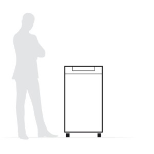 Buy ideal 3105 a3 level 4 micro cut shredder 2x15mm online in Australia