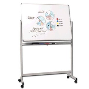 Buy quartet penrite 1800x900m slimline mobile whiteboard online in Australia