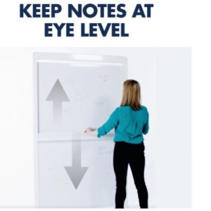Buy quartet motion dual-track mobile magnetic dry-erase easel ecm4068dt 1028x1727mm online in Australia