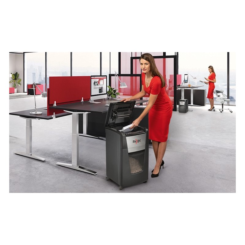REXEL 300X Optimum Autofeed Shredder Cross Cut REXEL 300X Optimum Autofeed Shredder Cross Cut