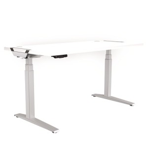 Buy fellowes levado height adjustable desk white - 1400mm online in Australia