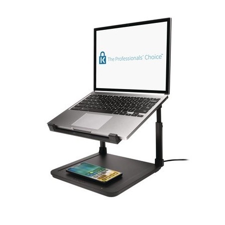 Buy kensington smartfit laptop riser with wireless phone charging pad online in Australia