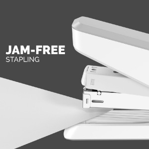 Fellowes LX870 EasyPress Stapler 40 Sheets White