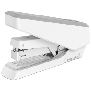 LX870™ Easy-Press™ Stapler - White - Side Angle