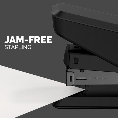 Fellowes LX840 Stapler - Black - Jam Free