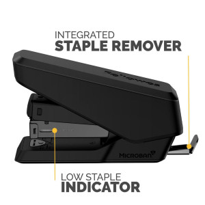 Fellowes LX840 EasyPress Stapler 25 Sheets Black