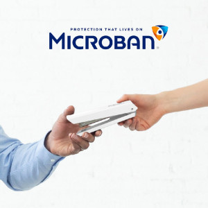 Fellowes LX820 Stapler  - Microban