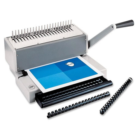 GBC CombBind® C150Pro Manual Binder - Front Shot - Tray Open