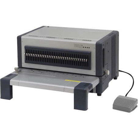 QUPA D600 ELECTRIC BINDING PUNCH MACHINE WITH INTERCHANGABLE DIES