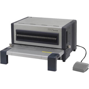QUPA D600 ELECTRIC BINDING PUNCH MACHINE WITH INTERCHANGABLE DIES