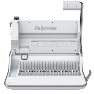 Fellowes Lyra 3-In-1 Manual Binding Centre Machine Plastic Comb