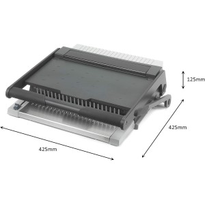 GBC Combind 420 - Dimensions on Show