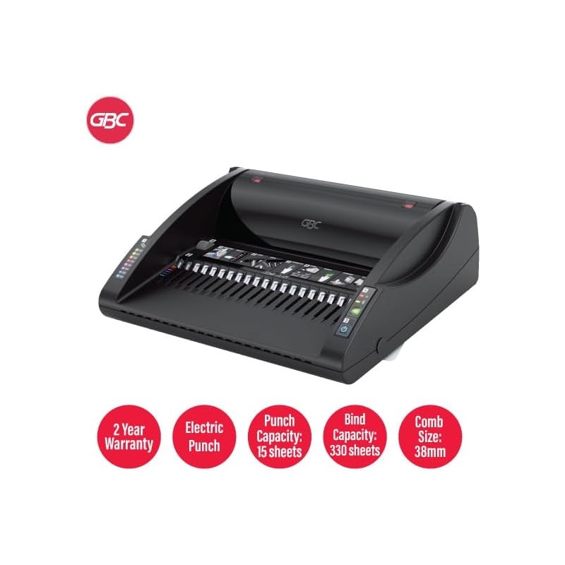 GBC C200E Electric Ginder - With Specs