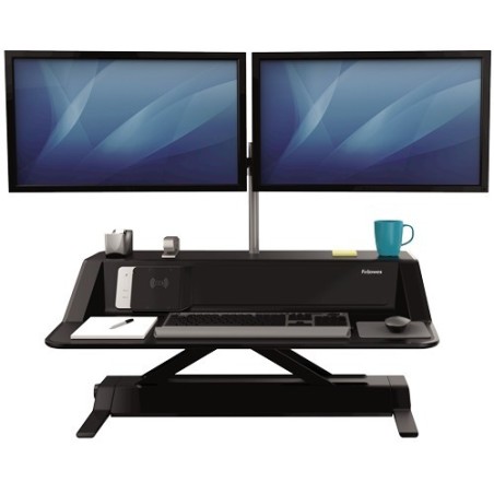 Buy fellowes lotus dx sit-stand - black online in Australia
