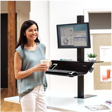 Buy fellowes lotus ve sit-stand - single online in Australia