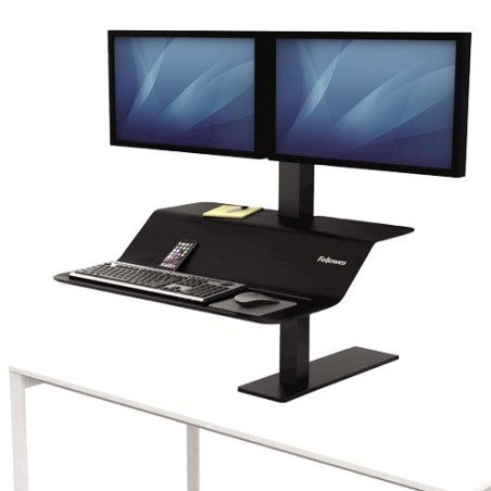 Buy fellowes lotus ve sit-stand - dual screen online in Australia